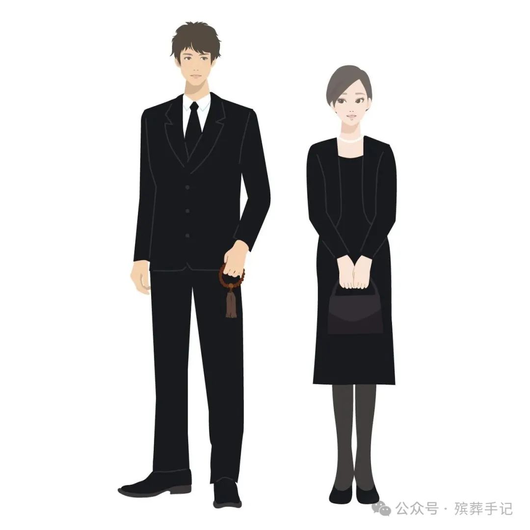 领带、丝袜等以黑色为基调（图片：PIXTA）